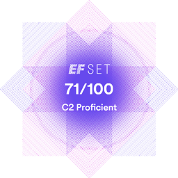 Certificat EF SET